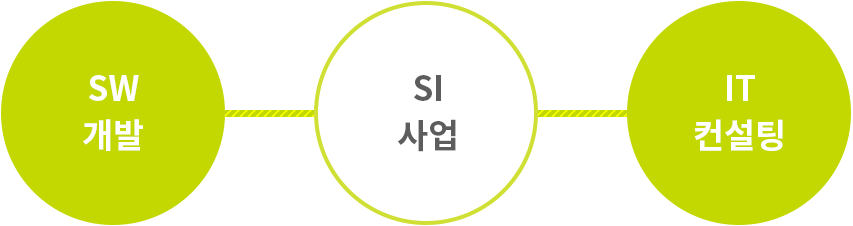 SW개발, SI사업, IT컨설팅